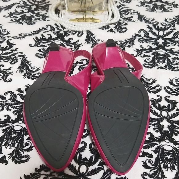 Women's Sling back Pointed Toe Kitten-heels Shoes Size 6 New/NWOT - Picture 7 of 11